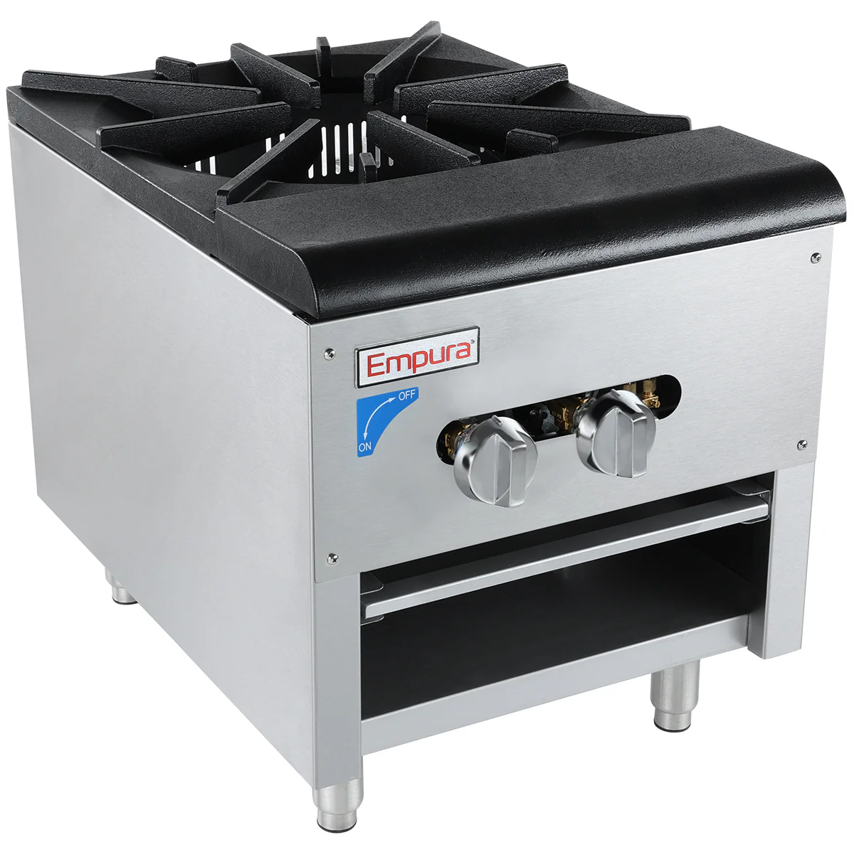 Empura Equipment ESP-1 18 Inch Stock Pot Range Gas Countertop 110000 BTU Empura Equipment ESP-1 18 Inch Stock Pot Range Gas Countertop 110000 BTU
