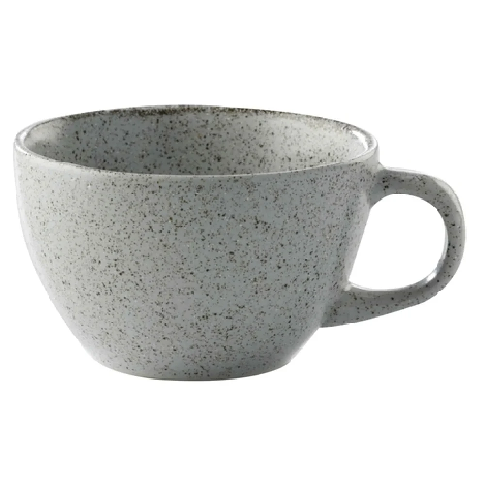 GET Enterprises PP1944904224 3-11/16 Oz Espresso Cup Porcelain Speckled Grey