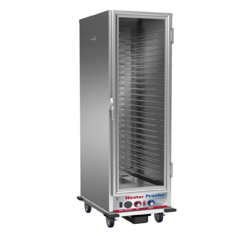 Winholt NHPL-1825-UNC 24 Inch Mobile Non-Insulated Heater Proofer Cabinet Aluminum