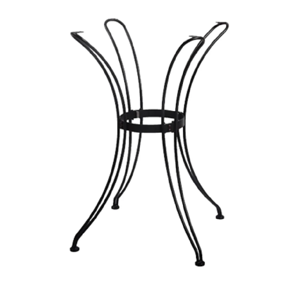 Plantation Prestige Commercial Furniture 2364700-0150 32 Inch Butterfly Table Base Bar Height Solid Steel Charcoal Finish