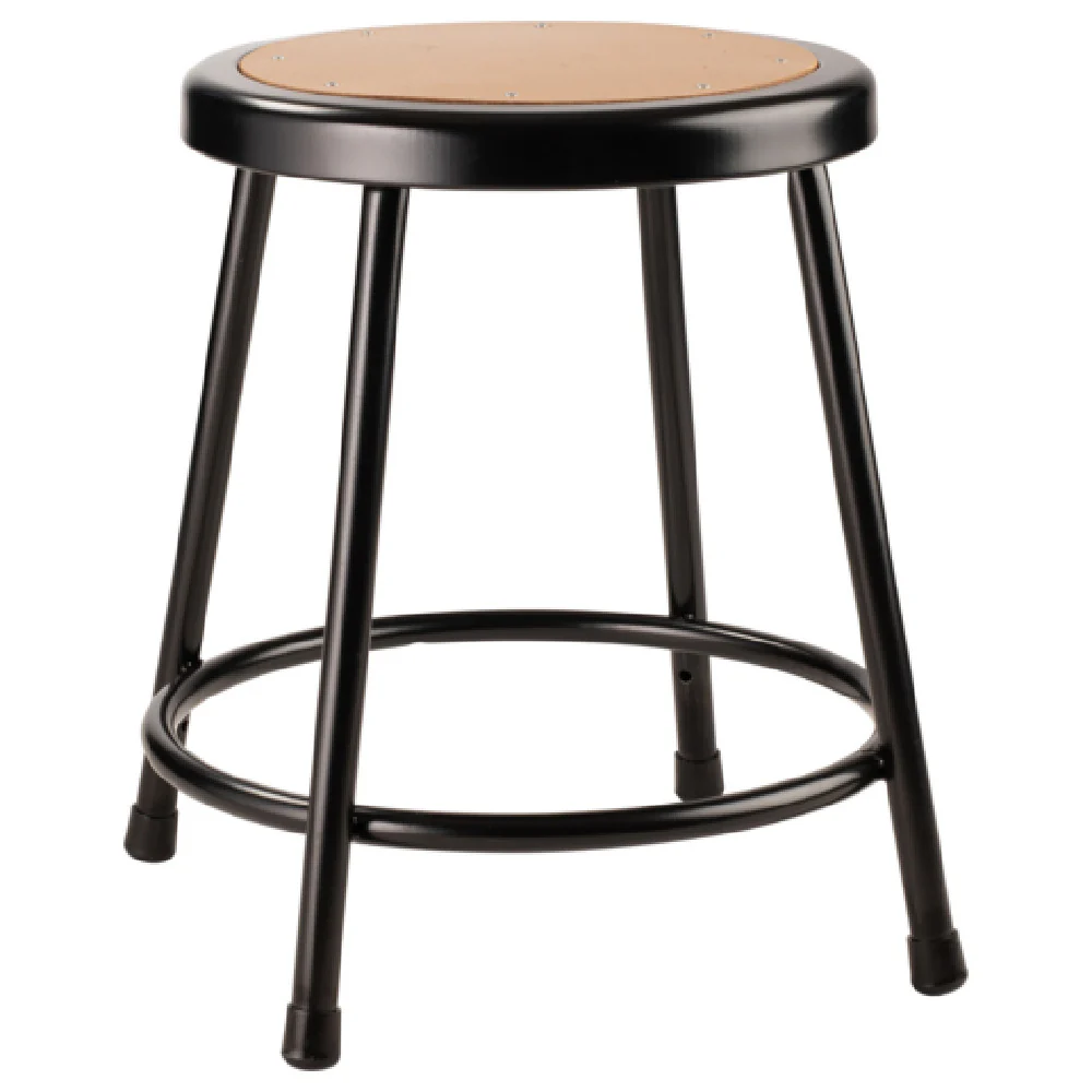 National Public Seating 6218-10 14 Inch Round Metal Seat Bar Stool Heavy Duty Steel National Public Seating 6218-10 14 Inch Round Metal Seat Bar Stool Heavy Duty Steel