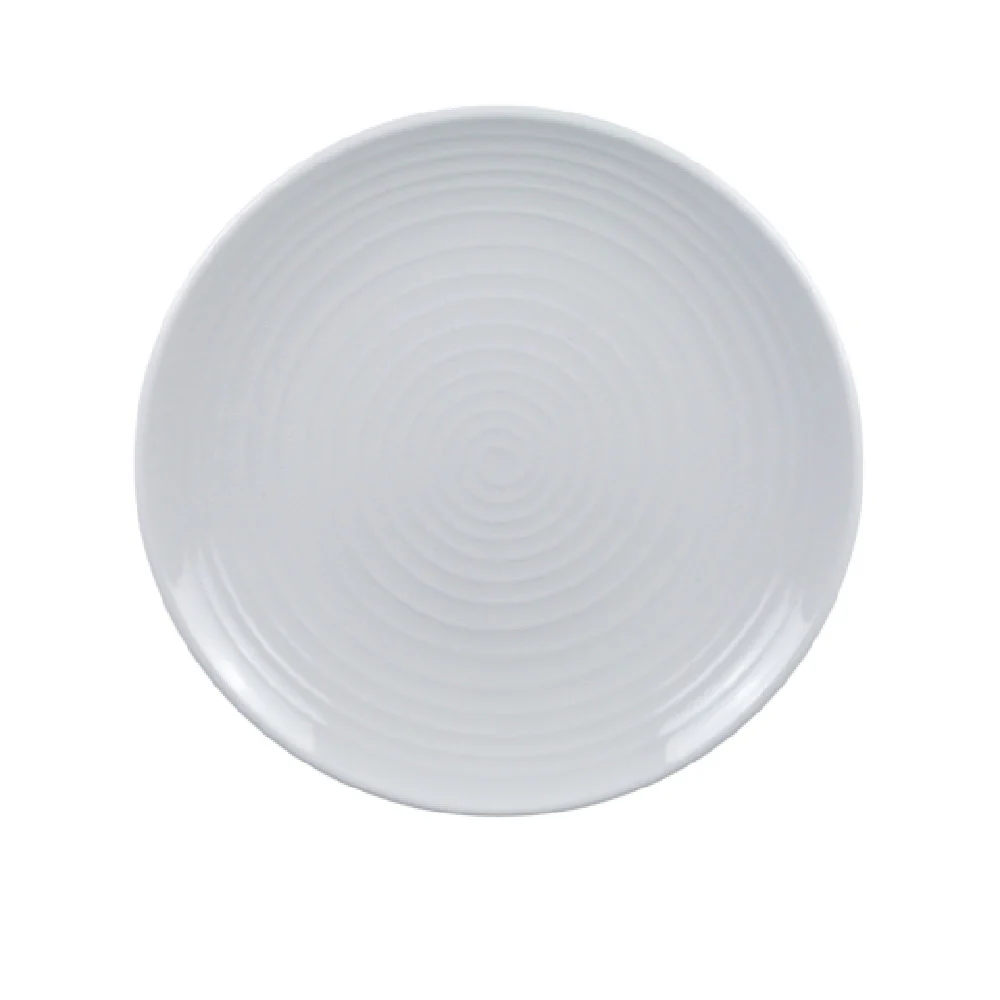 Yanco MD-107 7 Inch Diameter Round Dish Dishwasher Safe Melamine Plate White Yanco MD-107 7 Inch Diameter Round Dish Dishwasher Safe Melamine Plate White