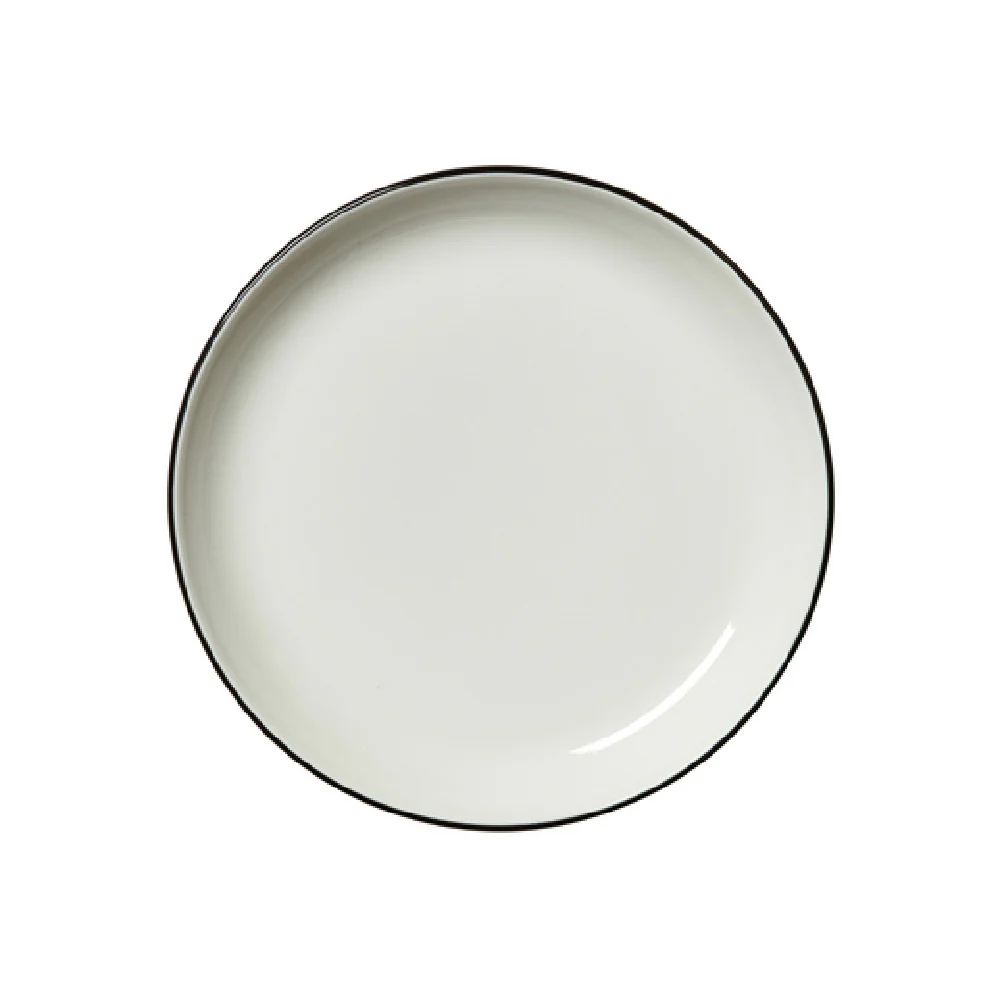 Steelite 12060631 8 Inch Coupe Plate Black Alumina Vitrified China Steelite 12060631 8 Inch Coupe Plate Black Alumina Vitrified China