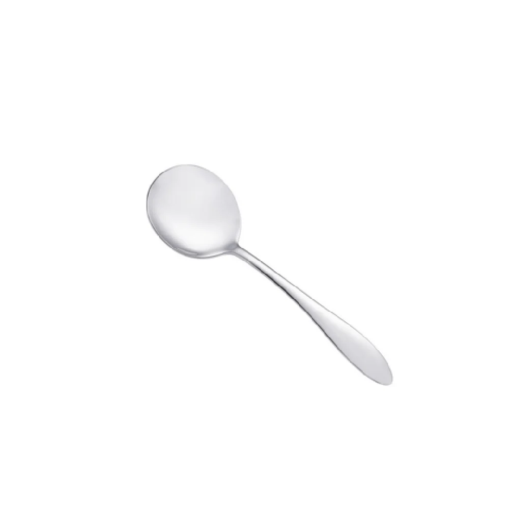 CAC China 3118-04 6 1/8 Inch Bouillon Spoon Heavy Duty 18/0 Stainless Steel CAC China 3118-04 6 1/8 Inch Bouillon Spoon Heavy Duty 18/0 Stainless Steel