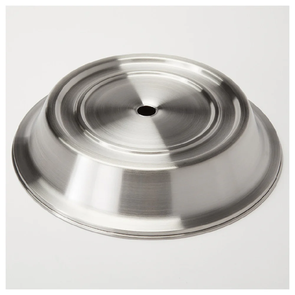 American Metalcraft PC1244R 12.8 Inch Round Plate Cover Stainless Steel with Lid