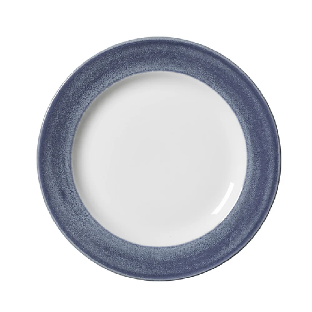 Steelite 17920813 10 Inch Plate Alumina Vitrified Round Bluestone