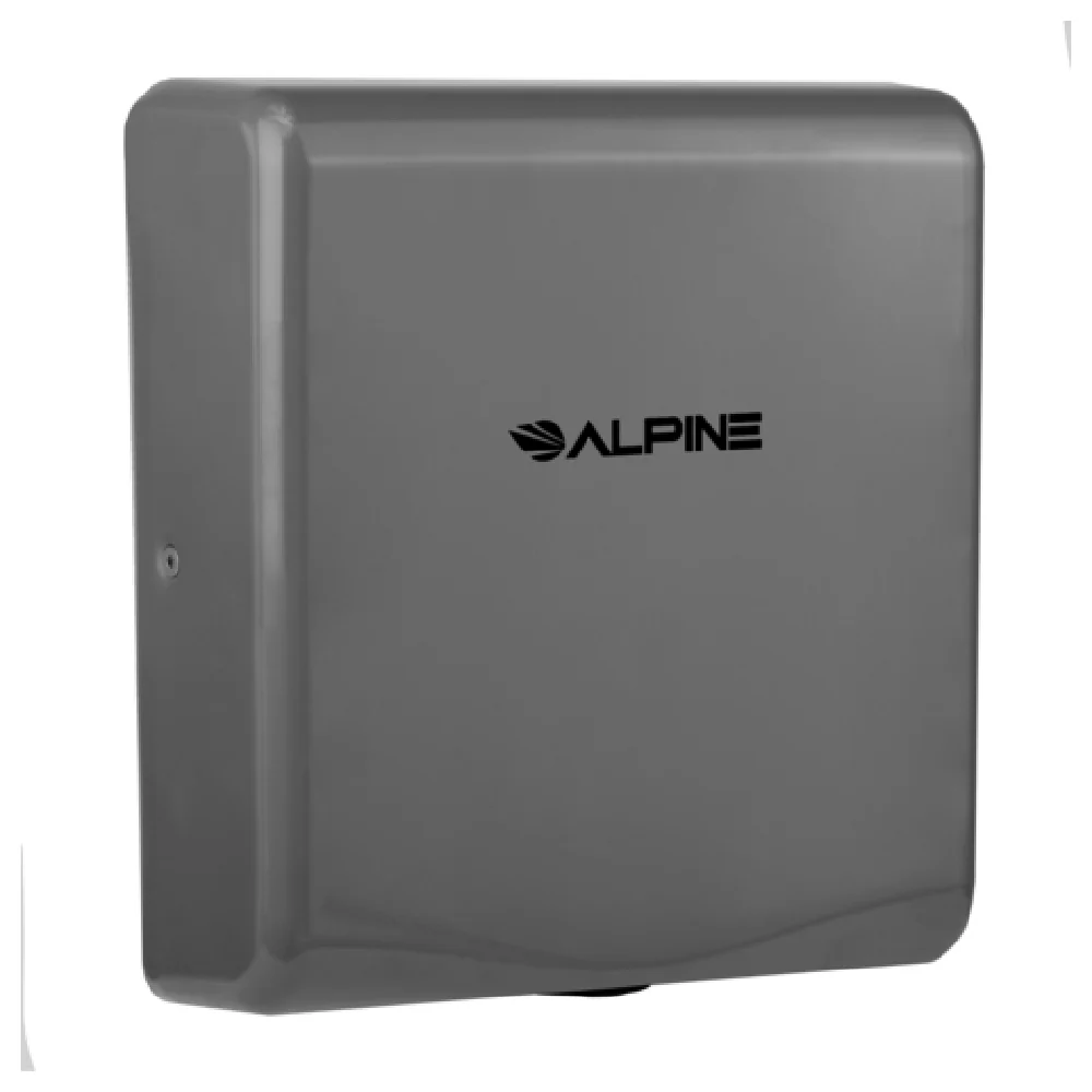 Alpine Industries ALP405-10-GRY 11 Inch Surface Mounted Automatic Hand Dryer with HEPA Filter Alpine Industries ALP405-10-GRY 11 Inch Surface Mounted Automatic Hand Dryer with HEPA Filter
