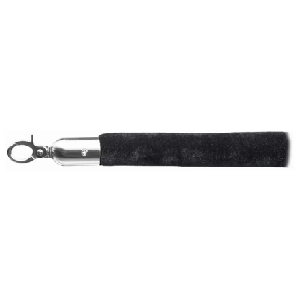 Central Specialties 5727BLK 5 Ft Length Crowd Control Rope with Snap Hook Black Velour Central Specialties 5727BLK 5 Ft Length Crowd Control Rope with Snap Hook Black Velour