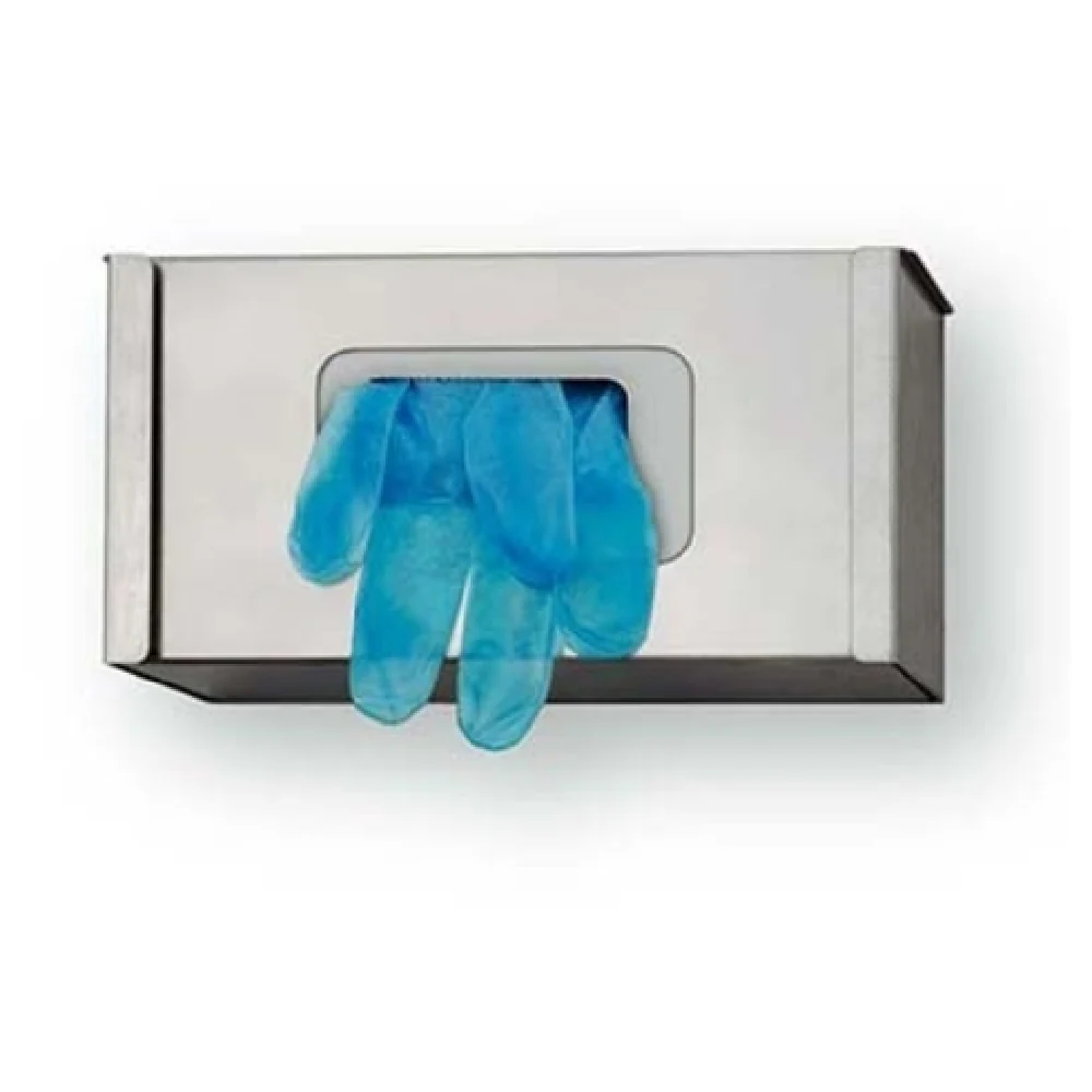 Louis Tellier B1035 5 Inch Disposable Glove Dispenser Wall Mounted Stainless Steel Louis Tellier B1035 5 Inch Disposable Glove Dispenser Wall Mounted Stainless Steel
