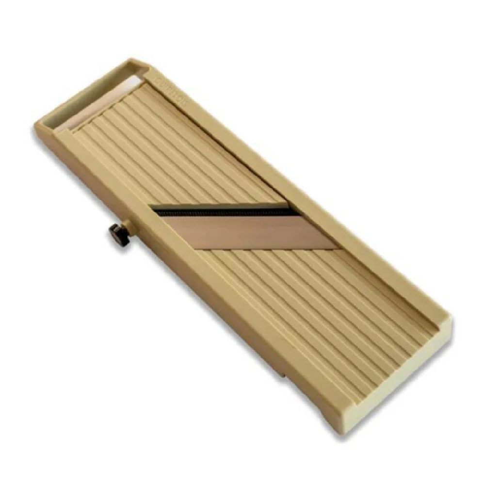 JB Prince D395 S 12.5 Inch Mandoline Julienne Slicer with Built-in Finger Guard Stainless Steel Blade