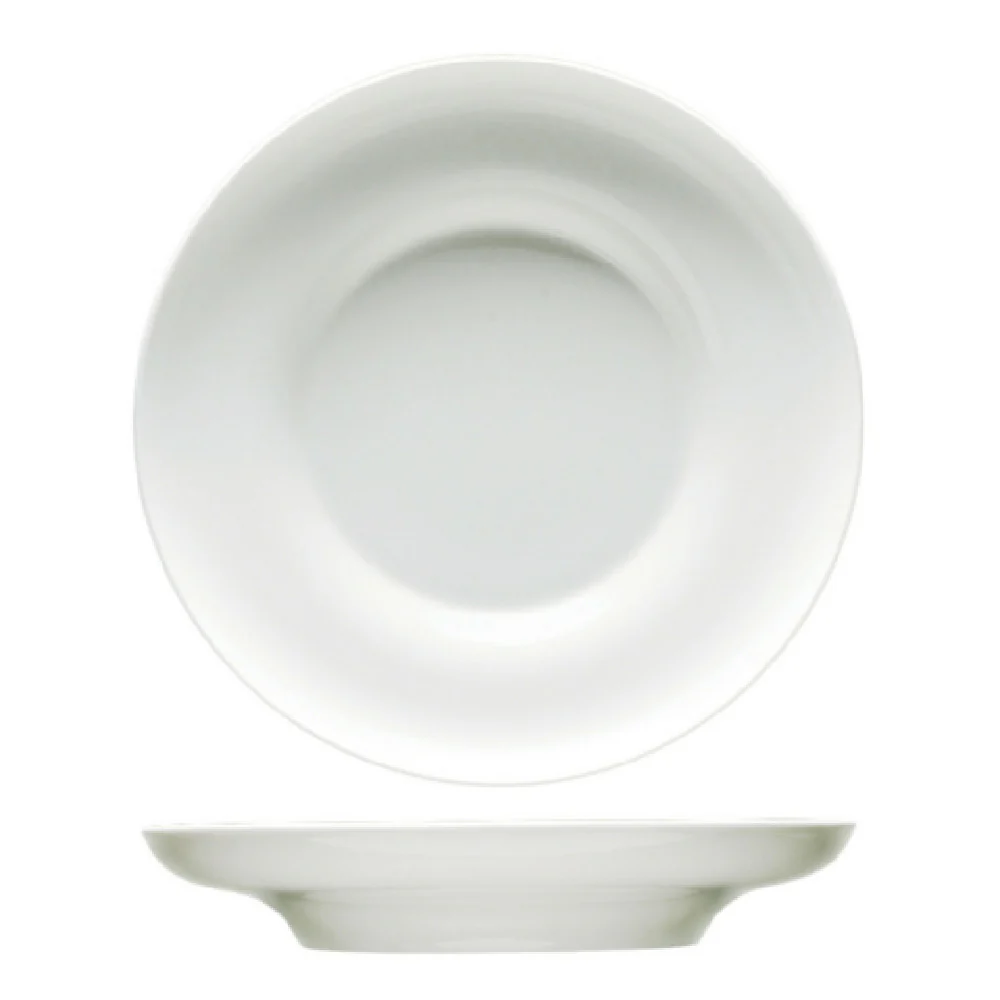 Fortessa HBW-CARINA-111 10.5 Inch 38 Oz Flat Bottom Bowl Bone China White Fortessa HBW-CARINA-111 10.5 Inch 38 Oz Flat Bottom Bowl Bone China White