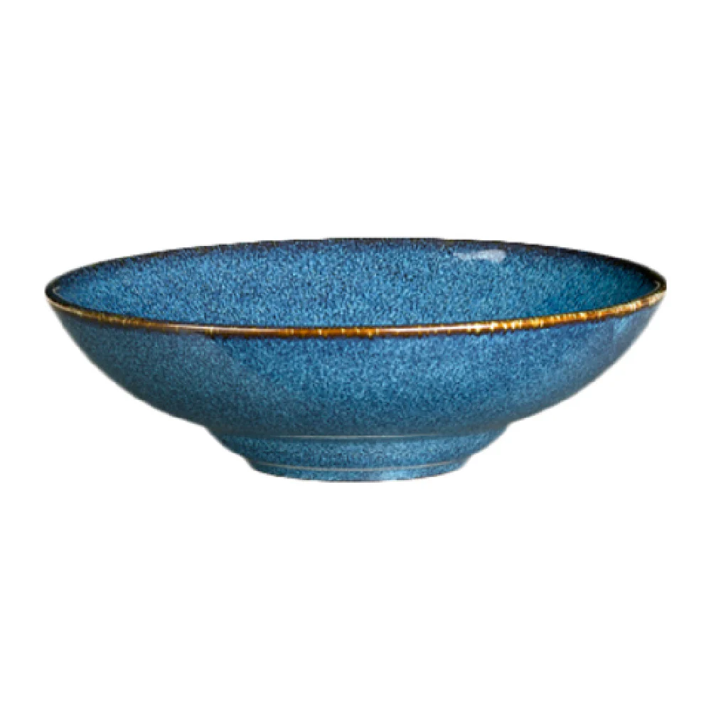Steelite 6414MY015 1.625 Qt Rimmed Coupe Bowl Wabi Sabi Indigo Porcelain Steelite 6414MY015 1.625 Qt Rimmed Coupe Bowl Wabi Sabi Indigo Porcelain