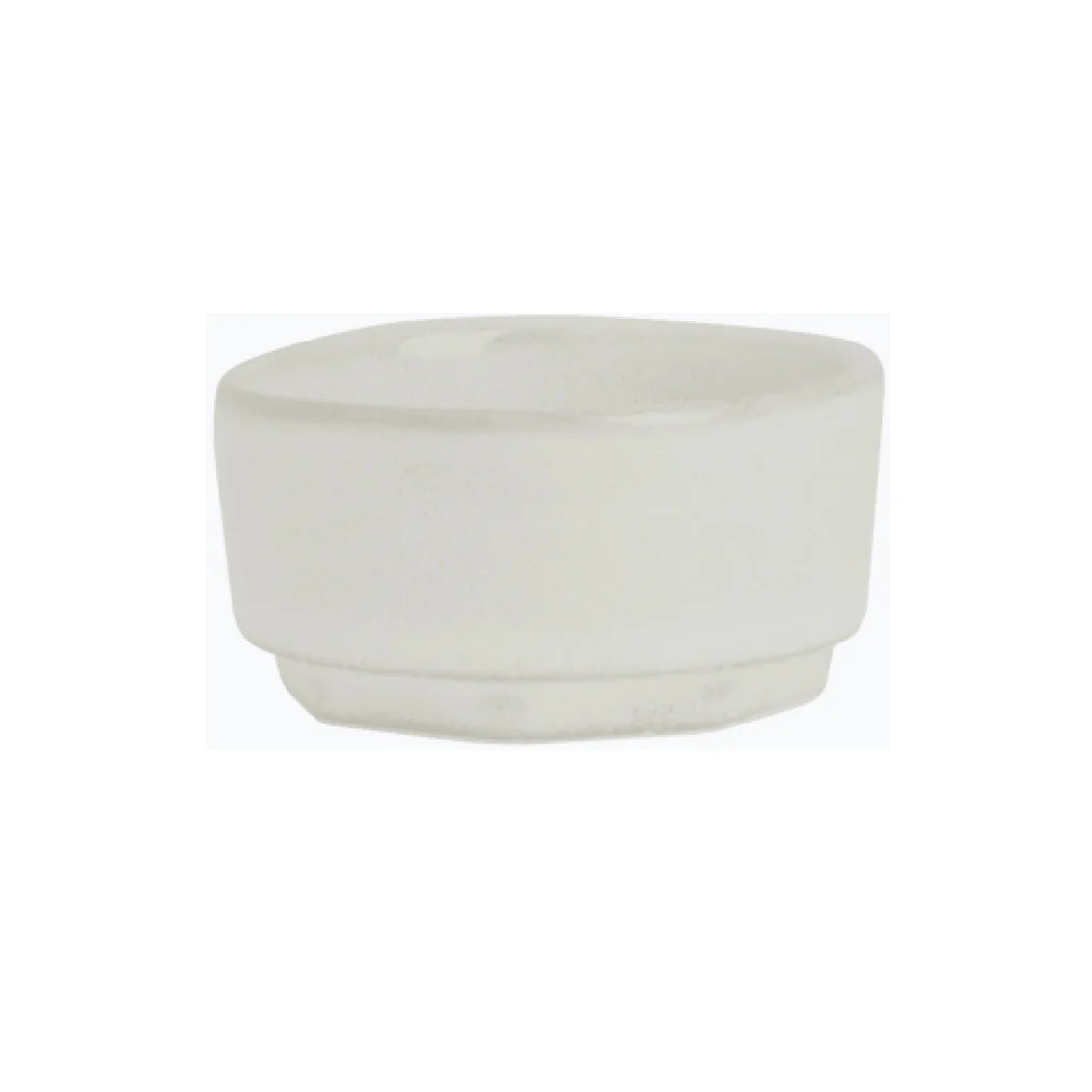 Steelite 6120RG098 1.75 Oz Stack Dish Shell Porcelain Round 2.5 Inch