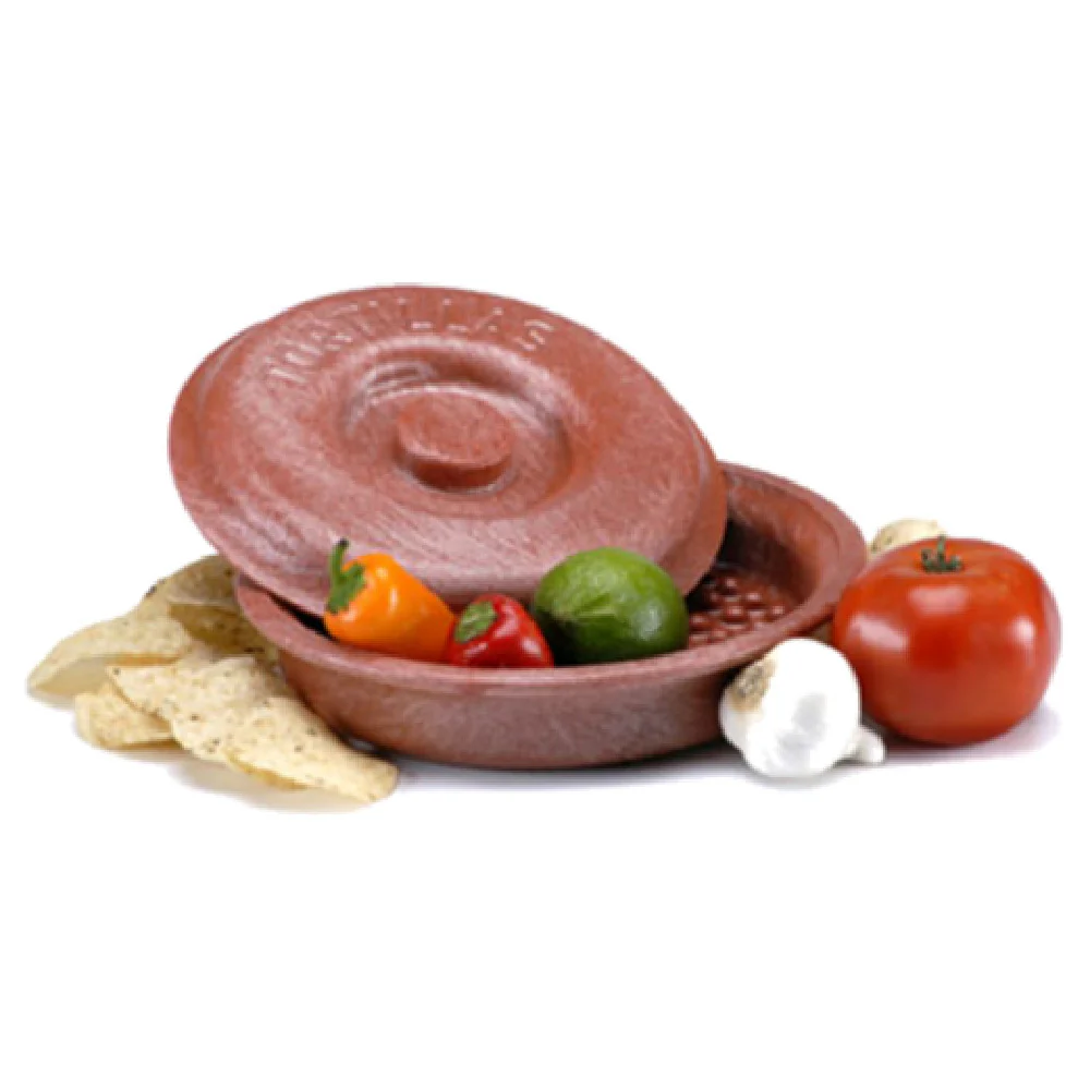 HS Inc NHS2040-PK 12 Inch Tortilla Pleezer Round Paprika Polyethylene 12 Packs