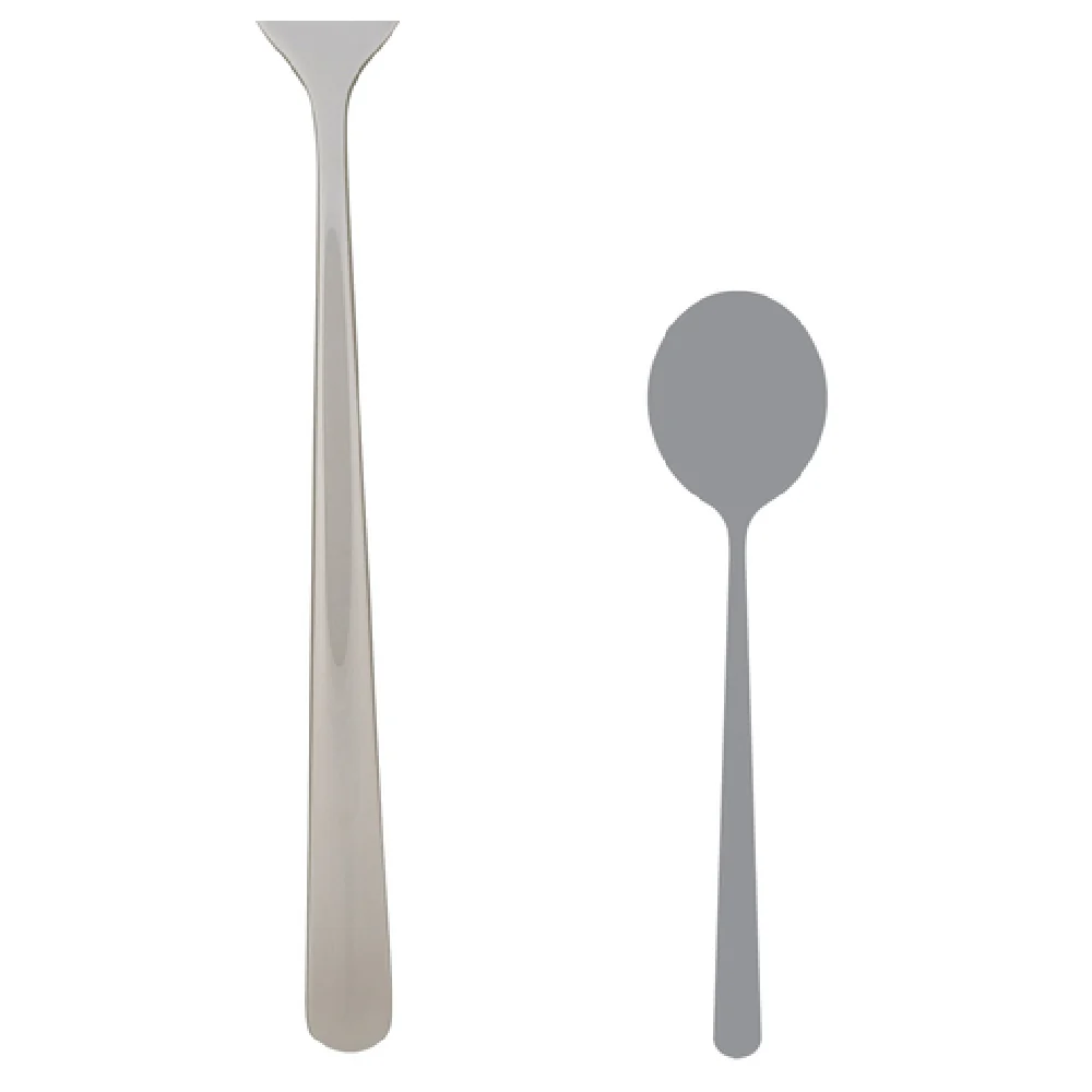 Steelite 5507J002 7-1/4 Inch Soup Spoon Round Bowl Stainless Steel with Durable Design