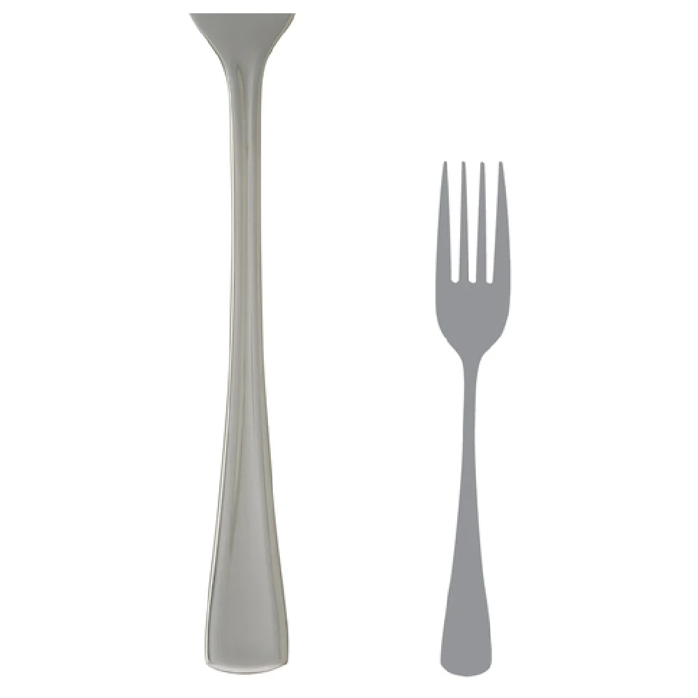 Steelite 5707SX021 7-5/8 Inch Dinner Fork Stainless Steel with Corrosion Resistance