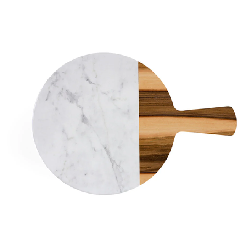 GET Enterprises M12RWM-HWC 12 Inch Melamine Serving Board Faux Hickory and Marble Look GET Enterprises M12RWM-HWC 12 Inch Melamine Serving Board Faux Hickory and Marble Look