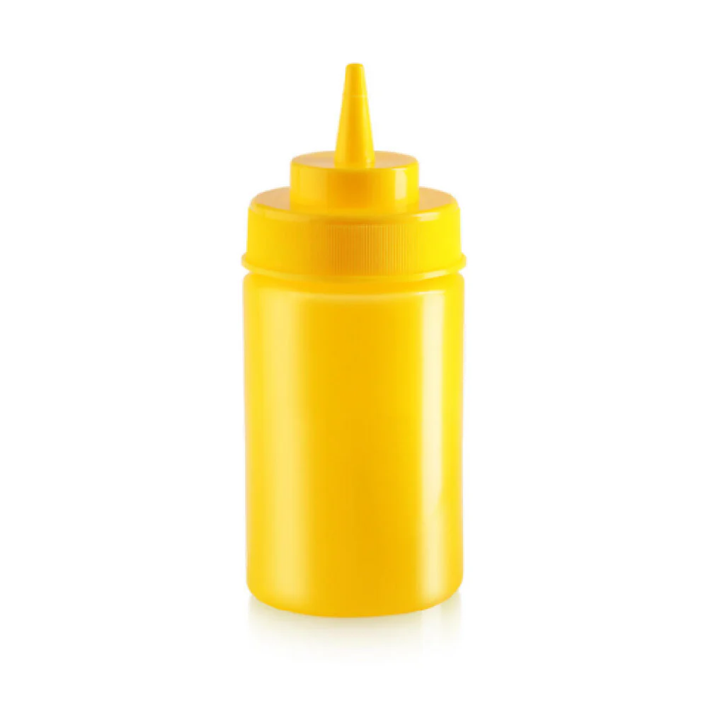 Omcan 48105 (48105) Condiment Squeeze Bottle Wide Mouth 12 Oz.