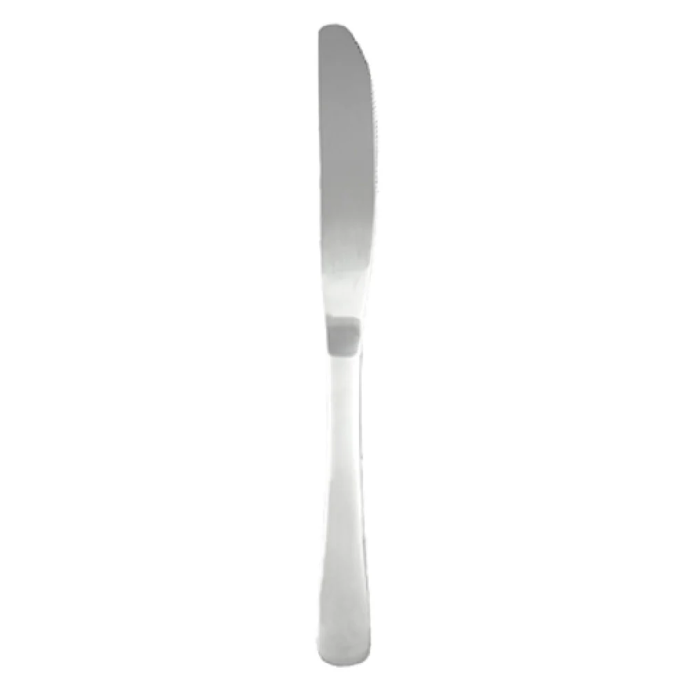 Thunder Group SLTE109 8.78 Inch Dinner Knife Simple Line-trimmed Handle 18/0 Stainless Steel Bright Finish