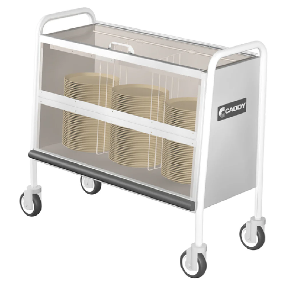 Caddy T-140 35-1/2 Inch Dish/Tray Caddy Unheated Stainless Steel with Cover