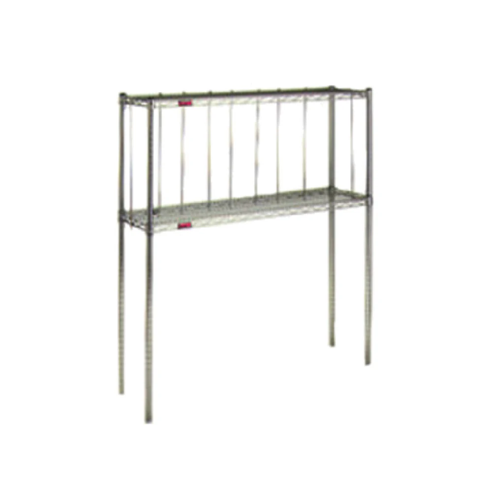 Eagle BRC5 60 Inch Chrome Plated Boat Rack Ceiling Mounted with 2 Shelves