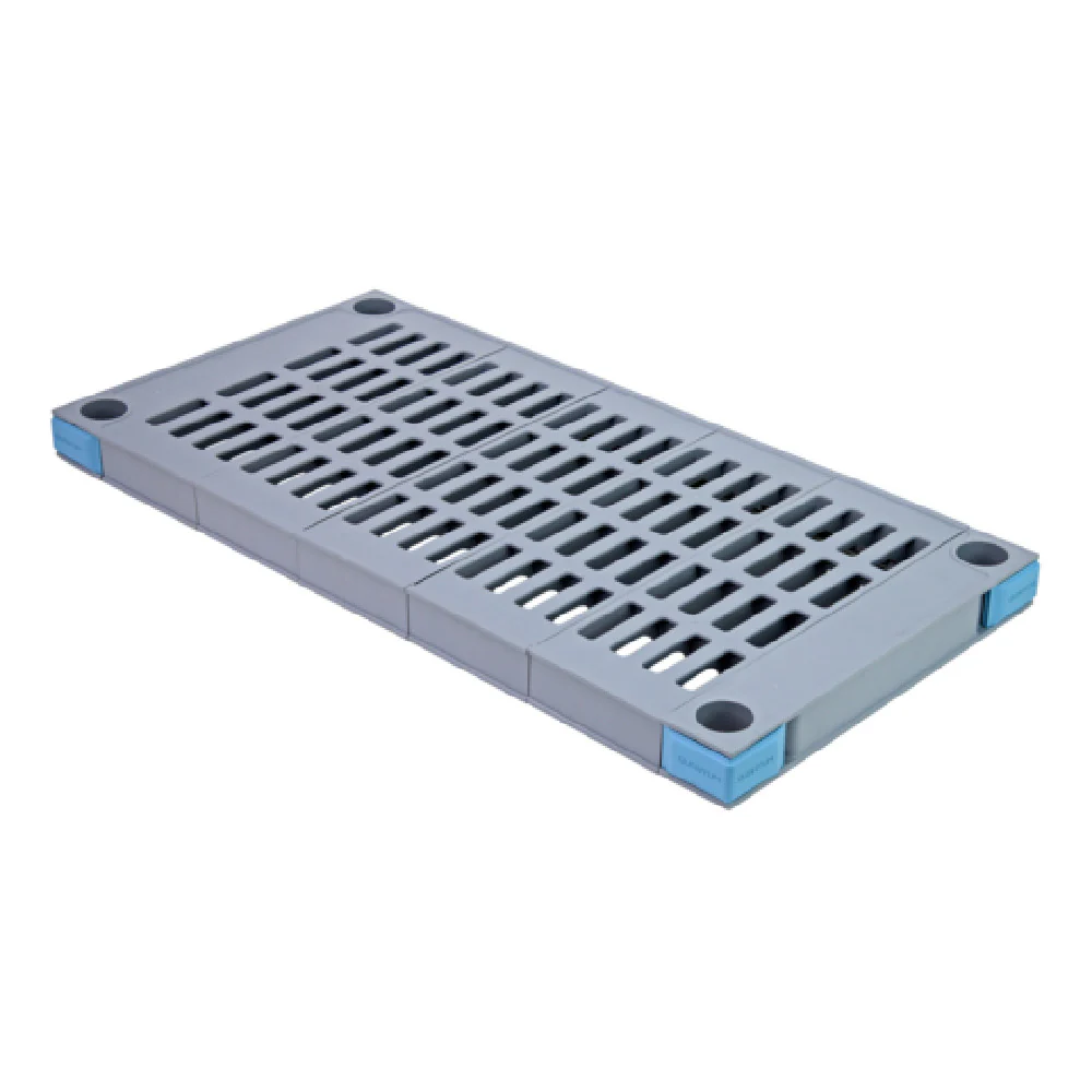Quantum QP1854VS 54 Inch Removable Open Grid Shelf Up to 1000 Lbs Polymer Gray Quantum QP1854VS 54 Inch Removable Open Grid Shelf Up to 1000 Lbs Polymer Gray