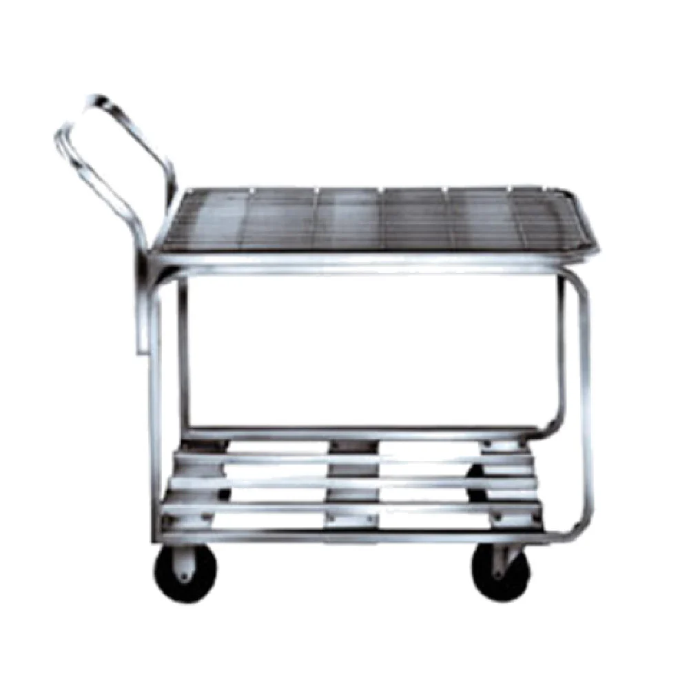 Winholt 9000-STK4 44 Inch Stocking and Marketing Cart Steel Chrome Finish Winholt 9000-STK4 44 Inch Stocking and Marketing Cart Steel Chrome Finish