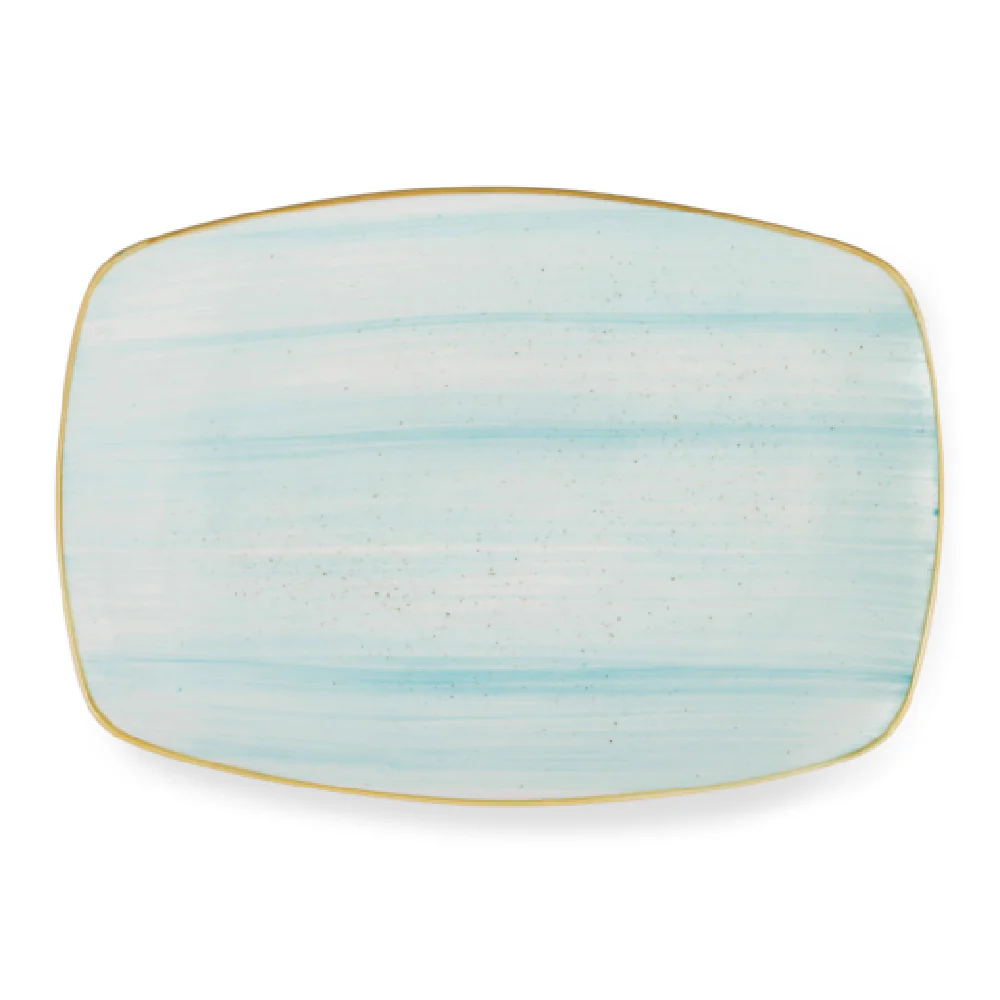 Bon Chef 2060081P-SB 12 Inch Diameter Tavola Platter Alumina Vitrified Sky Blue Bon Chef 2060081P-SB 12 Inch Diameter Tavola Platter Alumina Vitrified Sky Blue