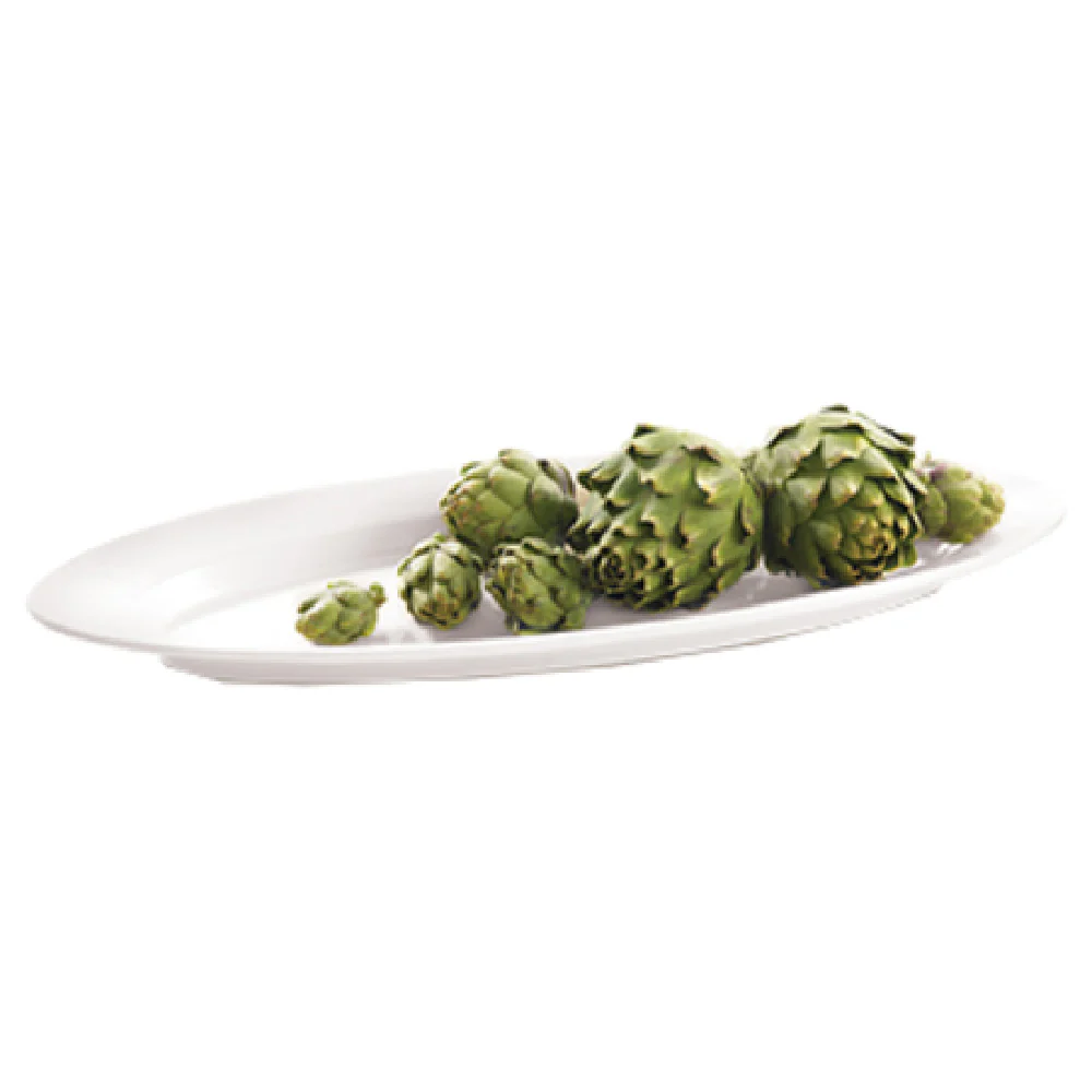 Tablecraft CW2200CP 23-1/2 Inch Oblong Platter Cold Holding Aluminum Copper Finish Tablecraft CW2200CP 23-1/2 Inch Oblong Platter Cold Holding Aluminum Copper Finish