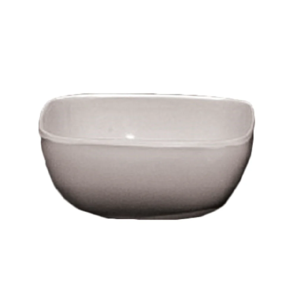 Thunder Group PS3103W 3-1/2 Inch 5 Oz Square Bowl Break Resistant Melamine White Thunder Group PS3103W 3-1/2 Inch 5 Oz Square Bowl Break Resistant Melamine White