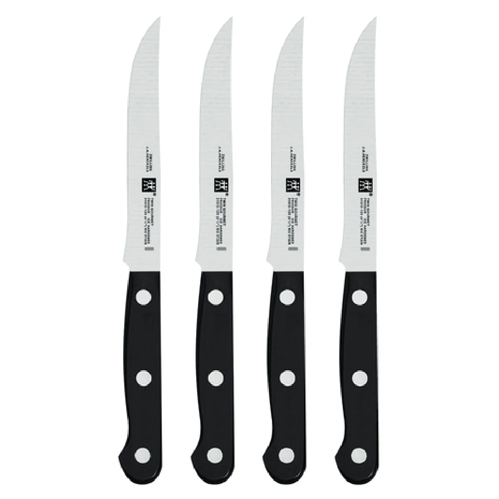 Zwilling 39123-000 5 Inch Half Serrated Knife Set Four Piece High Carbon Steel