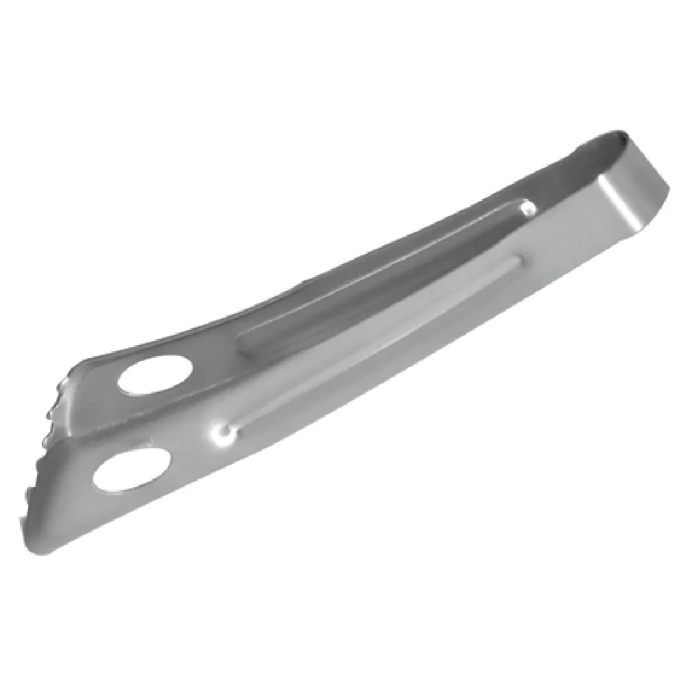 Service Ideas IB13BSTONGS 5-1/2 Inch Ice Tongs for Ice Buckets Stainless Steel