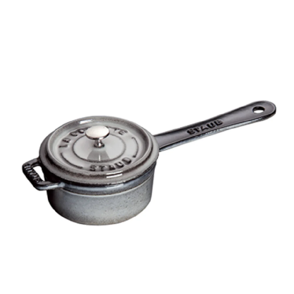 Zwilling 1241018 0.25 Quart Miniature Sauce Pan with Cast Iron Graphite Grey
