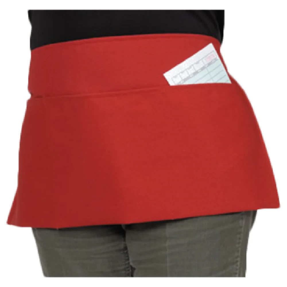 Royal Industries RWA 744 BLK PKT Waist Apron Poly Cotton Blend 3 Pockets Royal Industries RWA 744 BLK PKT Waist Apron Poly Cotton Blend 3 Pockets
