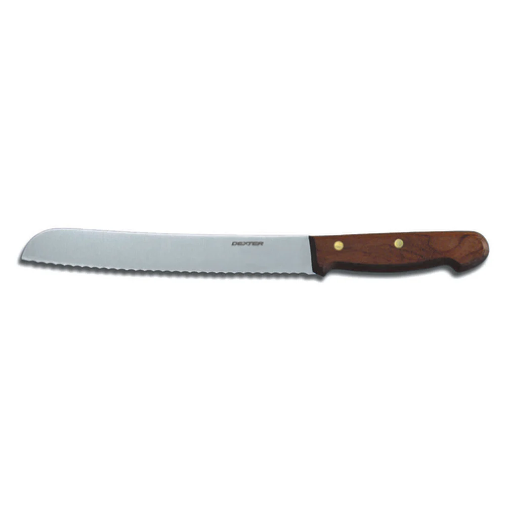 Dexter Russell S62-8RSC-PCP 8 Inch Bread Knife High Carbon Steel Rosewood Handle