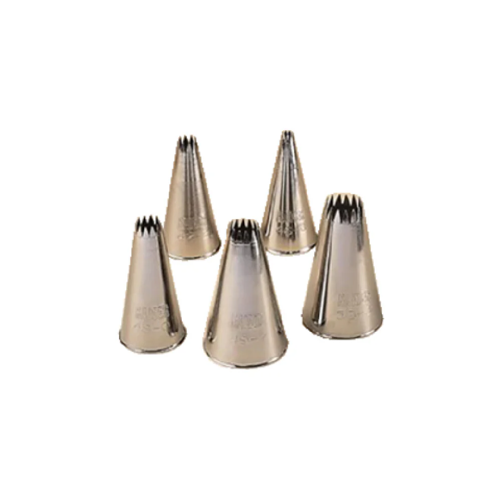 BauscherHepp 23.0066.2497 412mm Dia Crown Nozzle Cake Decorating Tube Tips Stainless Steel