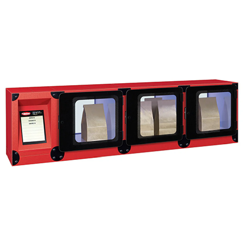 Hatco F2G-3-A 60-93/100 Inch Food Safe Locker System Countertop with Heated Base
