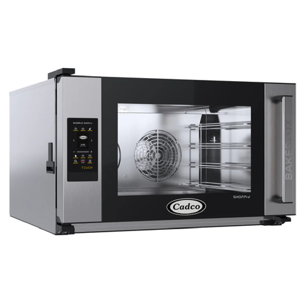 Cadco XAFT-04FS-TR 31 Inch electric Convection Oven stainless steel with digital controls