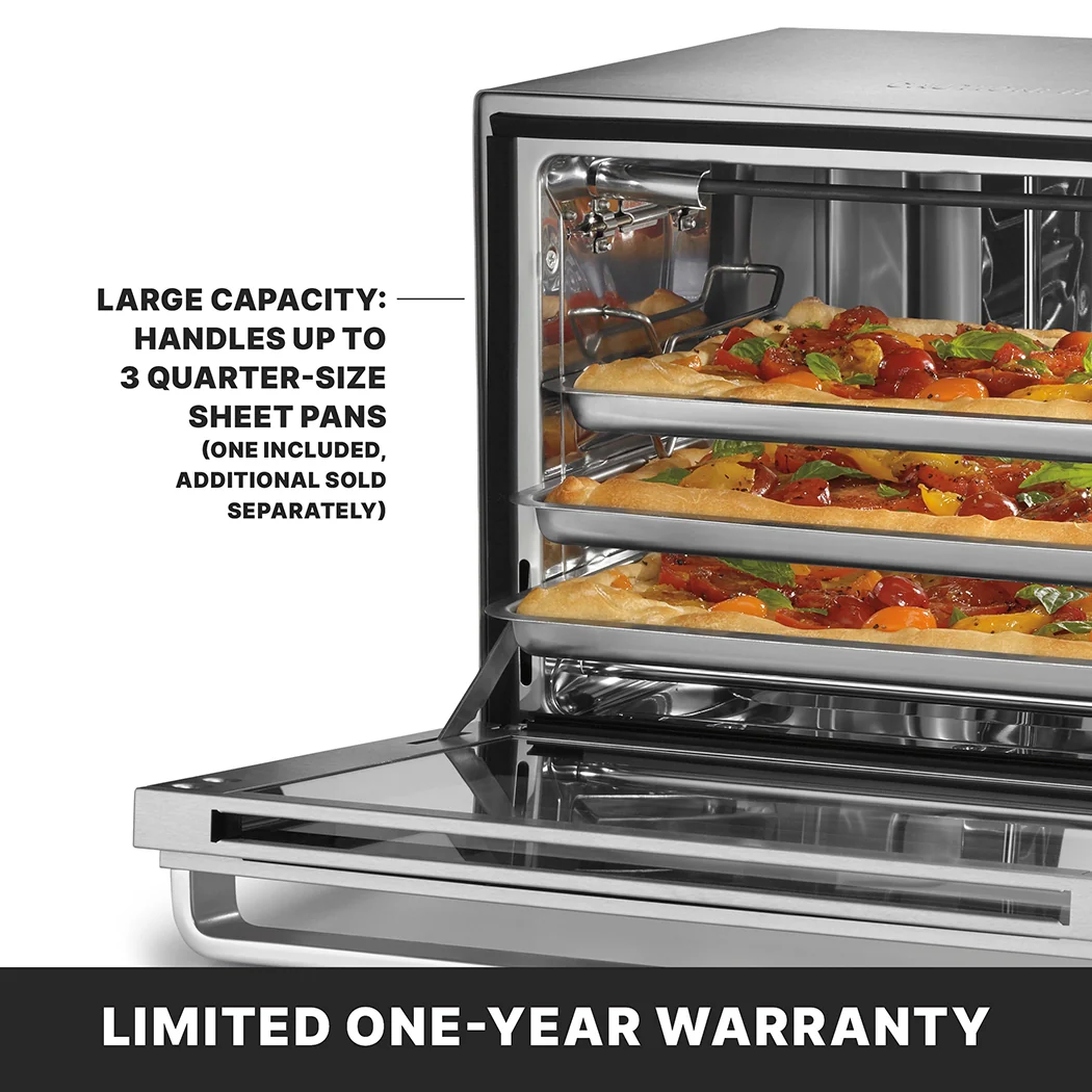 Waring WCO250XKSDI 21 Inch Electric Convection Oven Countertop with Racks Waring WCO250XKSDI 21 Inch Electric Convection Oven Countertop with Racks