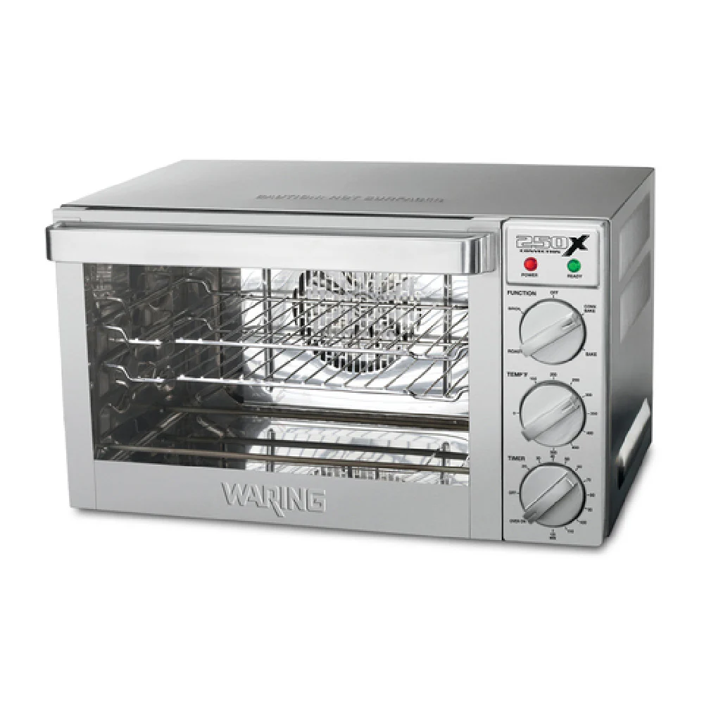 Waring WCO250XKSDI 21 Inch Electric Convection Oven Countertop with Racks Waring WCO250XKSDI 21 Inch Electric Convection Oven Countertop with Racks
