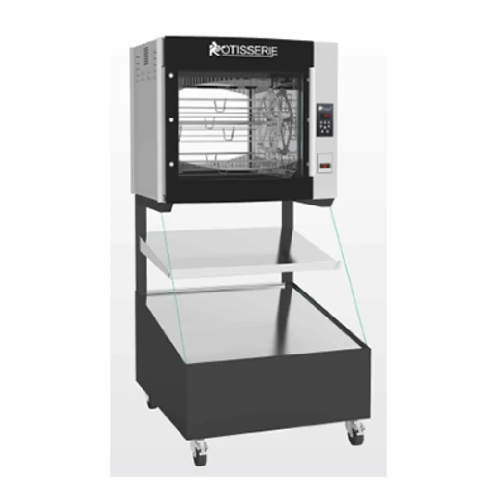 Rotisol 5.520IF2LSP8 35 Inch Electric Roti-Roaster Basket Rotisserie with Display