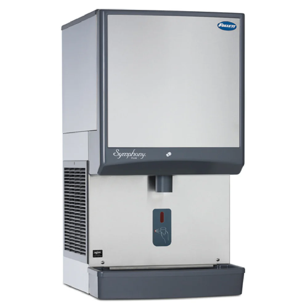 Follett 25CI425A-SI Symphony Plus Air-cooled Ice Dispenser Countertop Nugget-style 425 Lb/Day