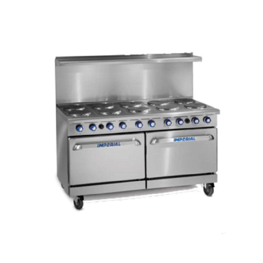 Imperial IR-6-G24T-E-XB_240/60/3 60 Inch Electric Restaurant Range with Standard Oven and Griddle Imperial IR-6-G24T-E-XB_240/60/3 60 Inch Electric Restaurant Range with Standard Oven and Griddle