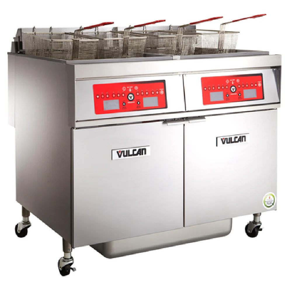 Vulcan 2ER50CF_240/60/3 31 Inch Deep Fryer Electric Dual Tank 50 Lbs Capacity