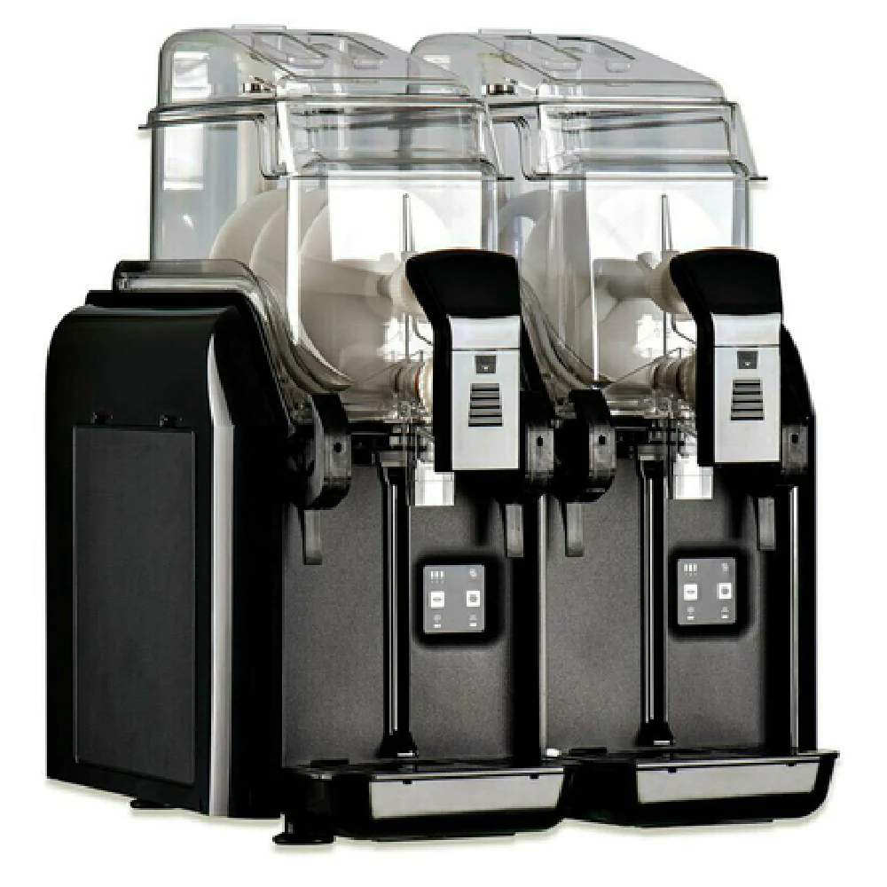Fetco BB2 17 Inch Electric Frozen Beverage Machine Non-carbonated Double Bowl with Seal-less Drive