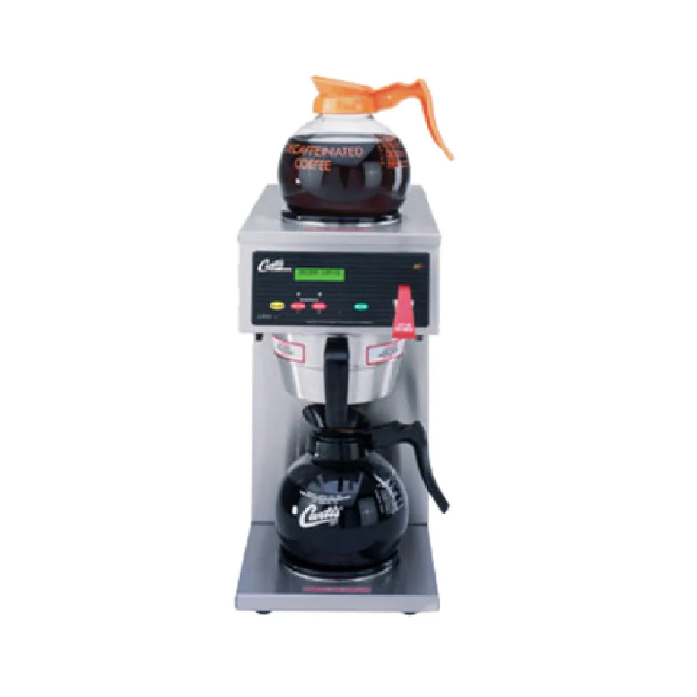Curtis ALP2GT12A000 9 Inch Automatic Single Decanter Coffee Brewer Stainless Steel with Hot Water Faucet Curtis ALP2GT12A000 9 Inch Automatic Single Decanter Coffee Brewer Stainless Steel with Hot Water Faucet
