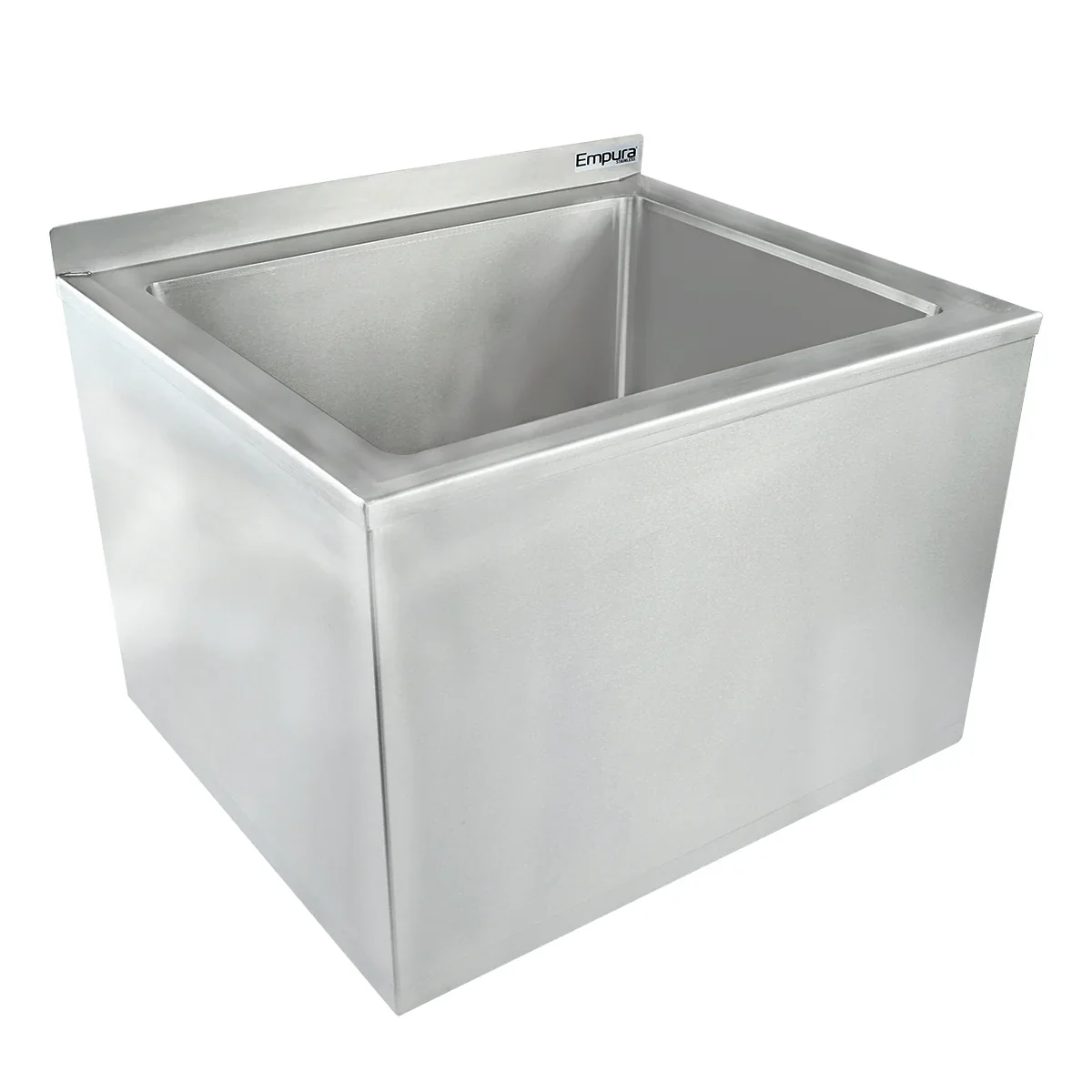 Empura Stainless EMS201612 24 Inch Mop Sink 18 Gauge 304 Stainless Steel with NSF