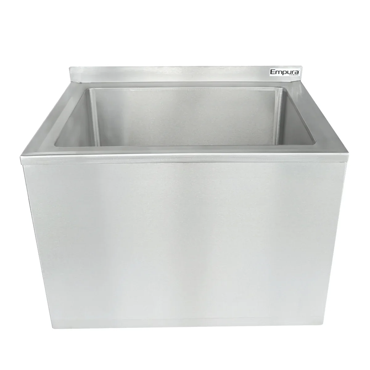 Empura Stainless EMS201612 24 Inch Mop Sink 18 Gauge 304 Stainless Steel with NSF Empura Stainless EMS201612 24 Inch Mop Sink 18 Gauge 304 Stainless Steel with NSF