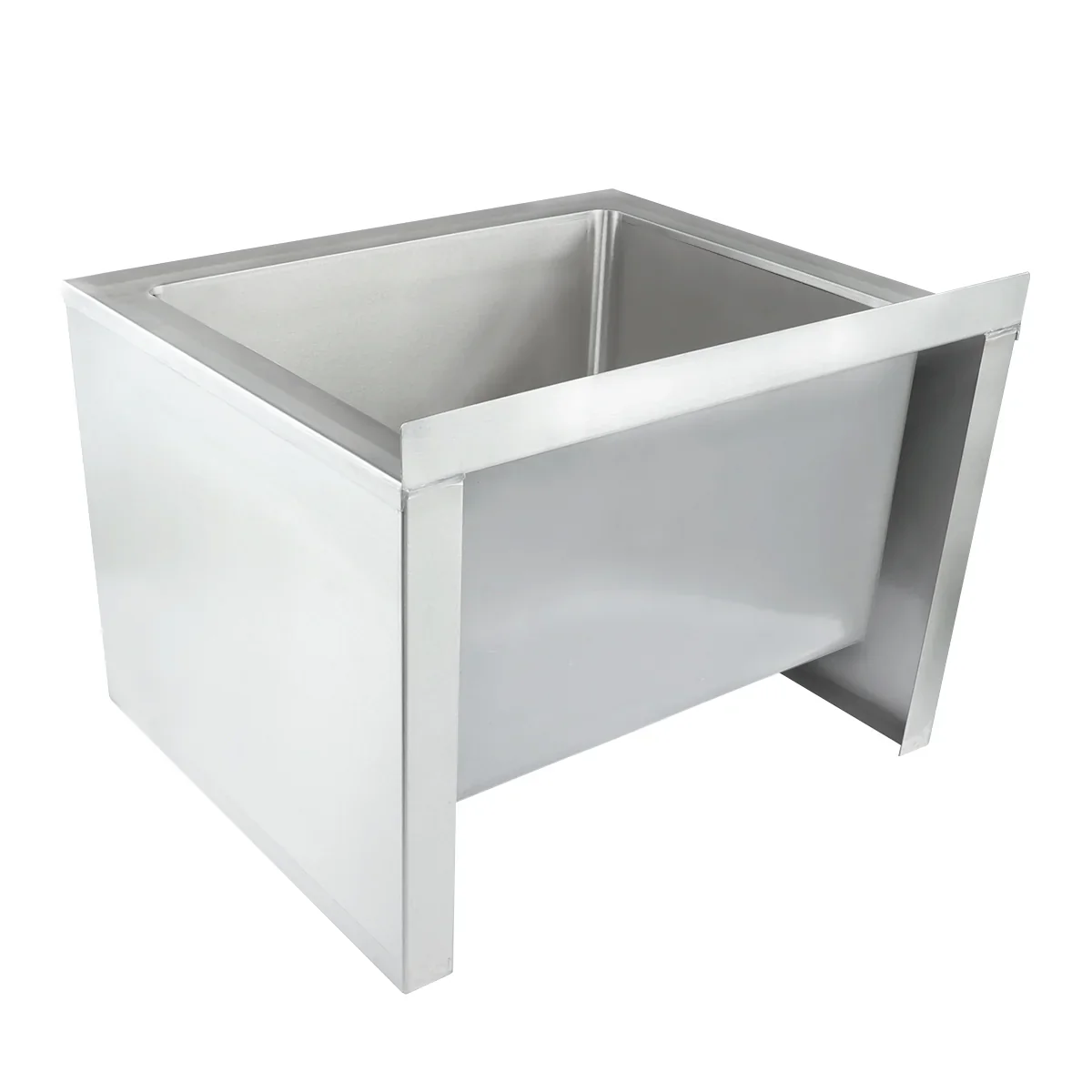 Empura Stainless EMS201612 24 Inch Mop Sink 18 Gauge 304 Stainless Steel with NSF Empura Stainless EMS201612 24 Inch Mop Sink 18 Gauge 304 Stainless Steel with NSF