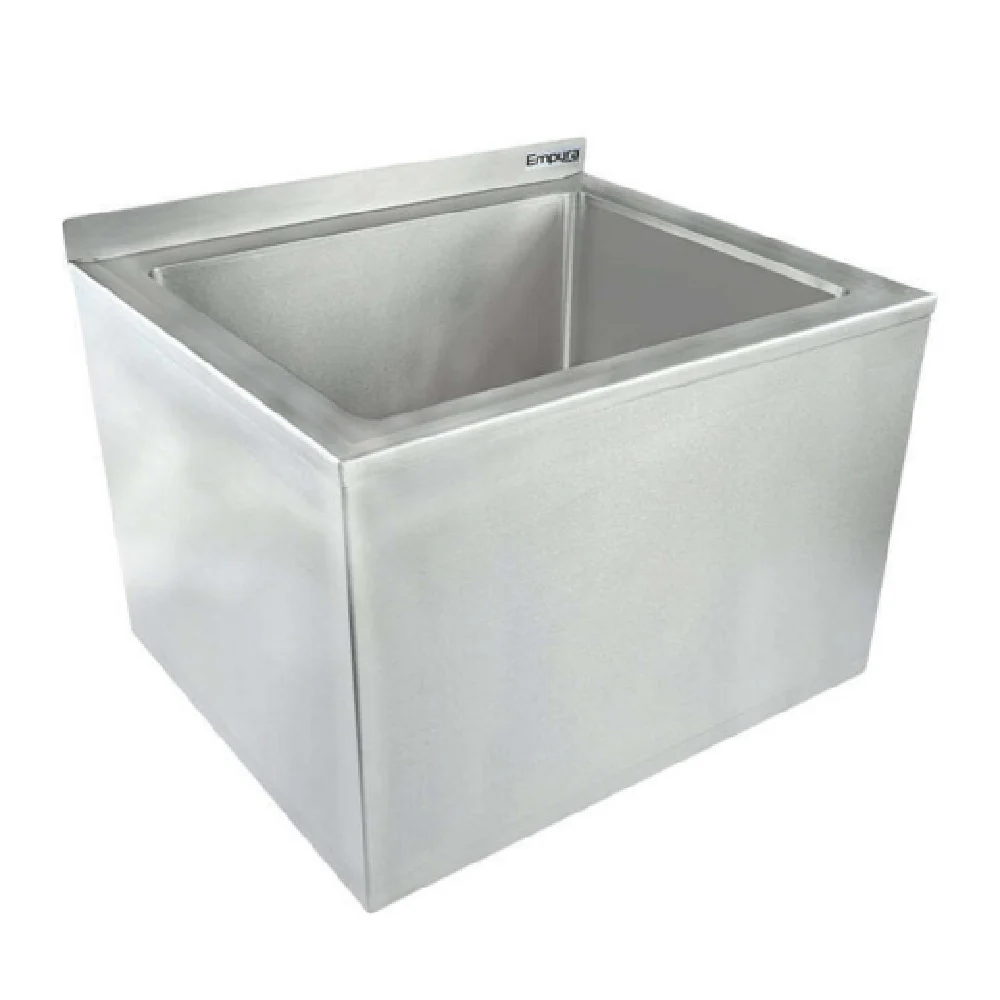Empura Stainless EMS201612 24 Inch Mop Sink 18 Gauge 304 Stainless Steel with NSF Empura Stainless EMS201612 24 Inch Mop Sink 18 Gauge 304 Stainless Steel with NSF